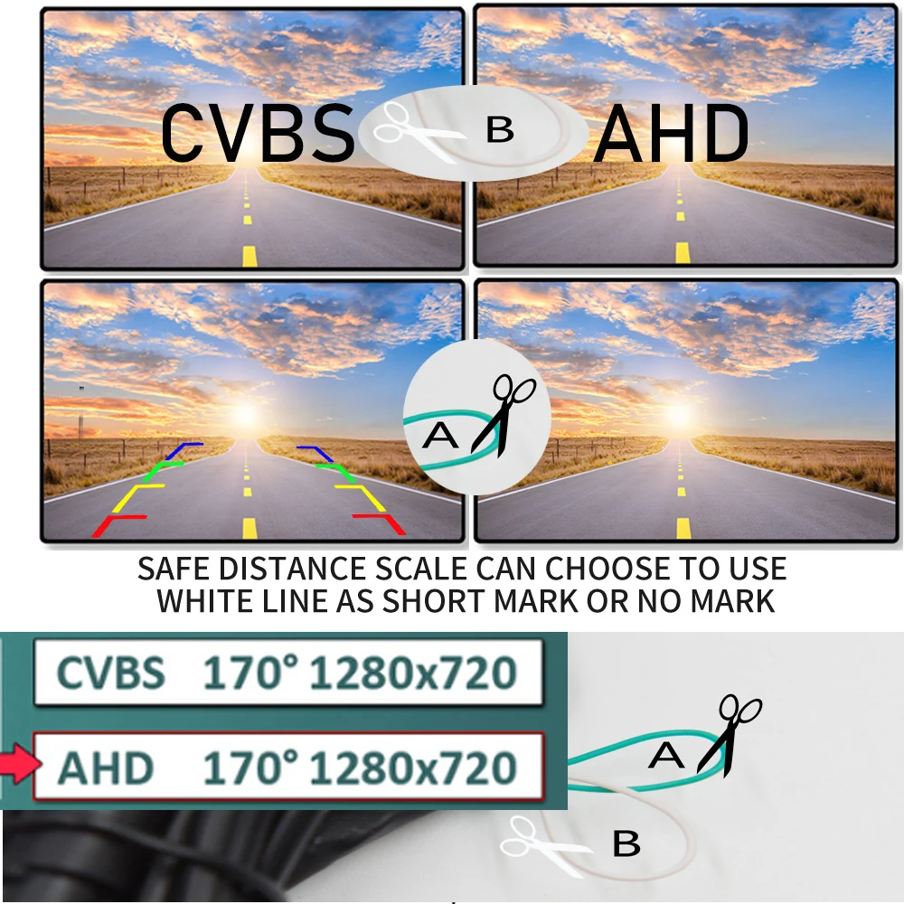 AHD1080P 170-Grad-Auto-Rückfahrkamera mit 3. Bremsleuchte und Nachtsicht für Fiat Ducato, Peugeot Boxer, Citroen Jumper – Detail 12