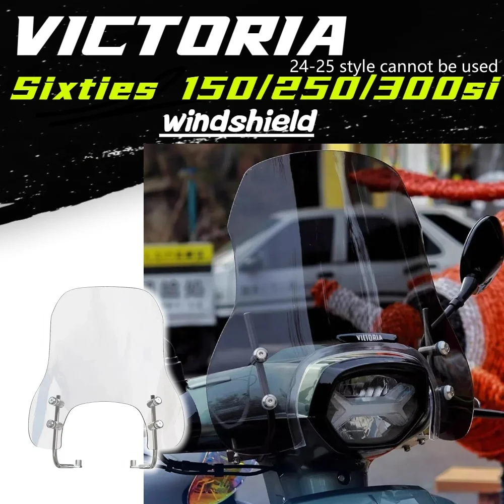 

For Victoria Sixties150 250 300si modified windshield heightened modified windshield
