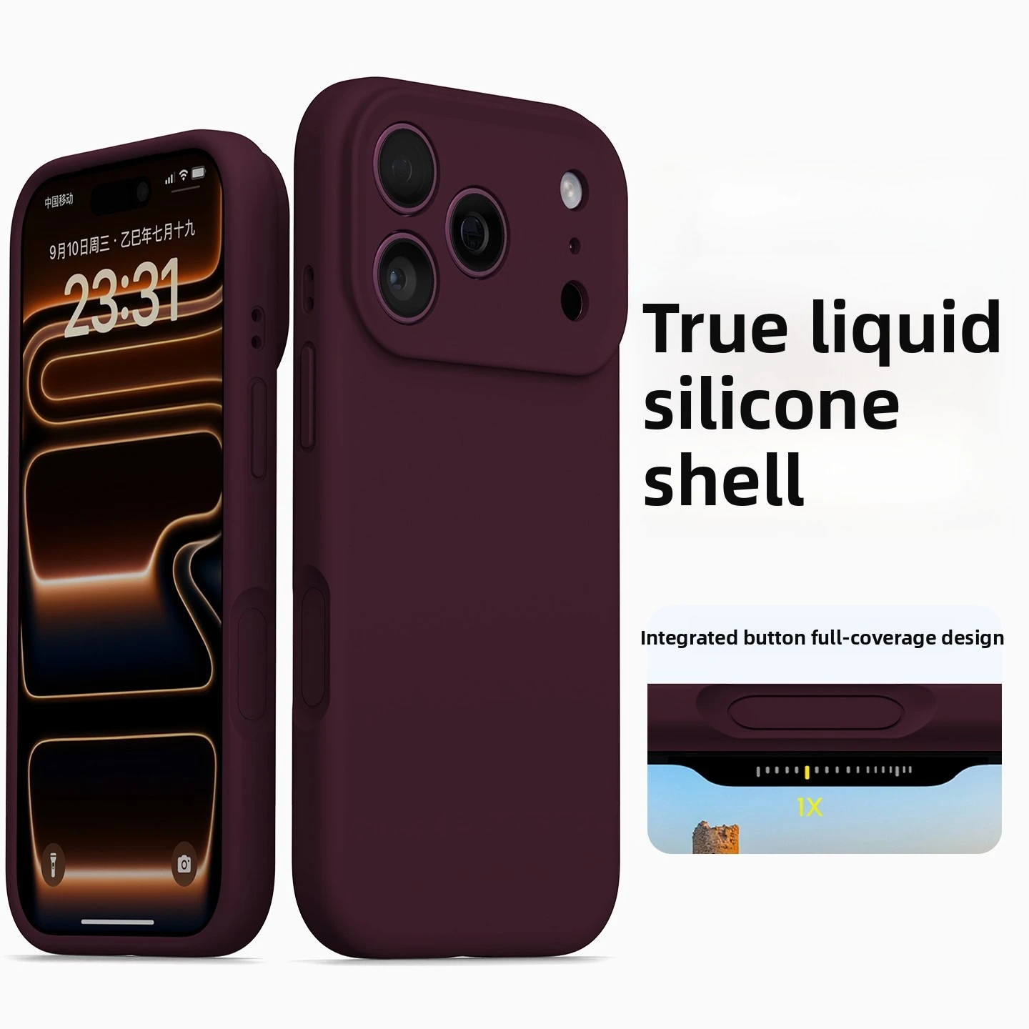 Original Flüssigsilikon Stoßfeste Handyhülle für iPhone 18 17 Pro Max 18Pro 17Pro Weiche Schutzhülle für iPhone 18 Pro Max