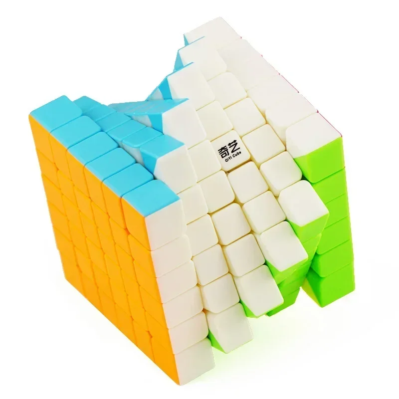 [MeowCube] QiYi QifanS 6x6 Magic Cube Kostka Magiczna Profesjonalna Czarna Kostka Szybkościowa Zabawka Edukacyjna Kostka Mistrzowska do Zawodów Cubo