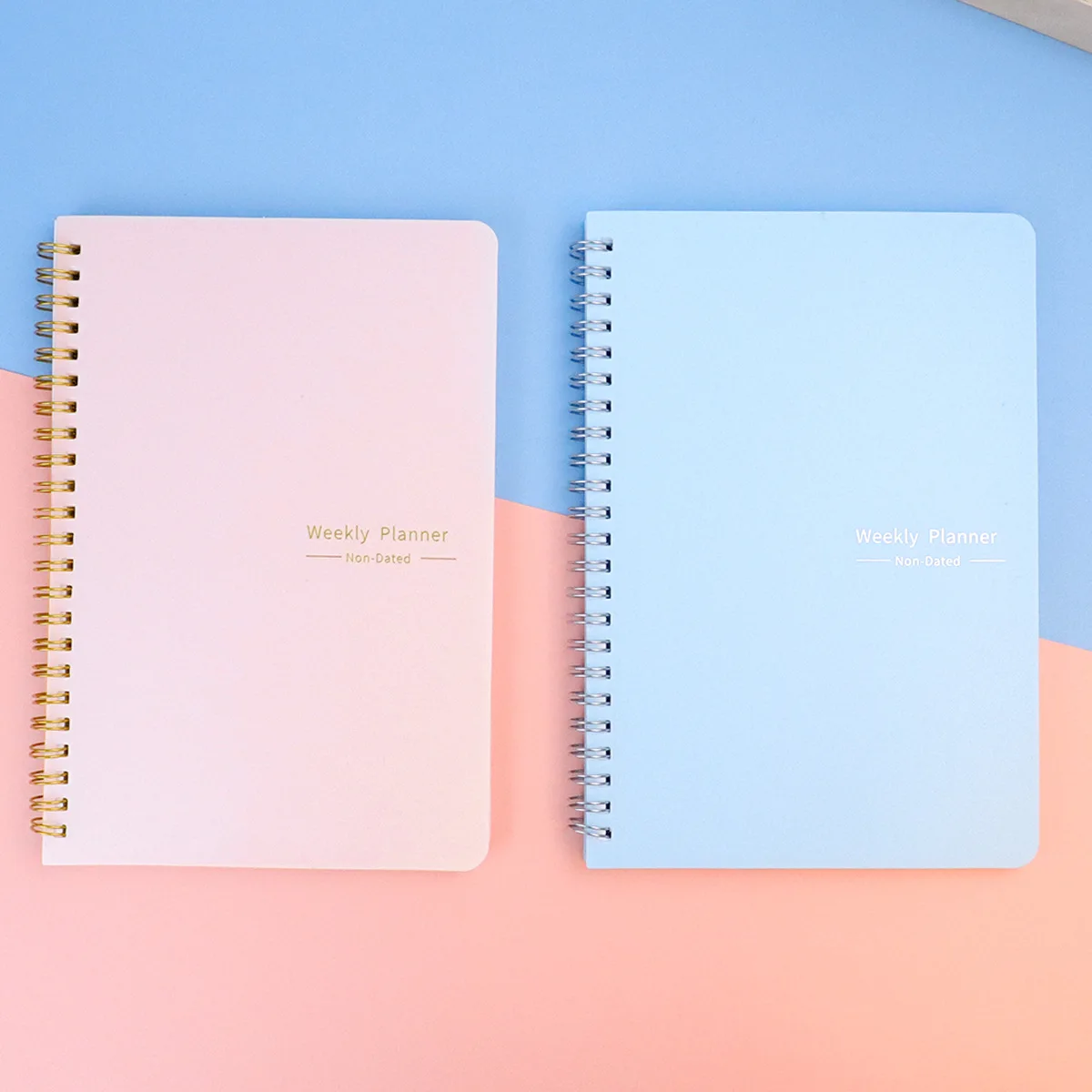 A5 English Schedule To Do Planner Notebook Diary Weekly Planner Goal Journal Notebooks Student Stationery School Office Supplies