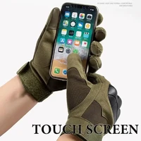 Motorcycle Camping Cycing Hiking Rock Climbing Tactical Gloves Touch Design Fitness Protection Sports Hunting Gloves 2