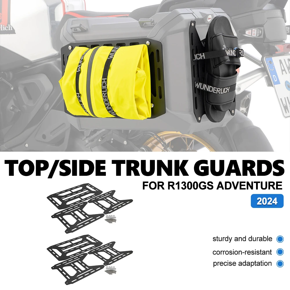 For BMW R1300GS Adventure R1300 GS Motorcycle Top Box Rear Luggage Case Aluminum Trunk Tail Box Protective Cover