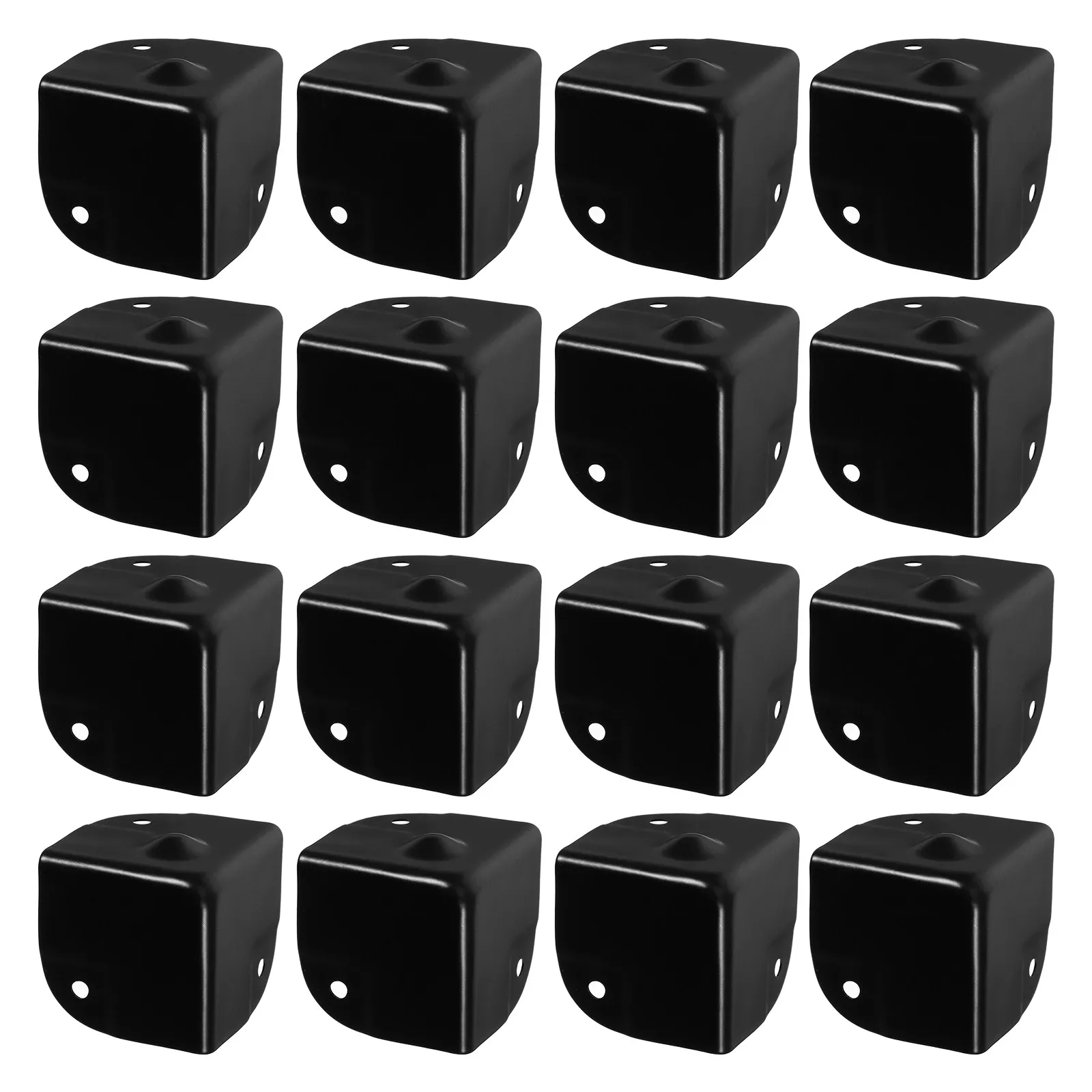 16pcs-40mm-black-triangle-corner-protectors-iron-material-for-speaker-cabinets-flight-cases-furniture-cabinet-edge