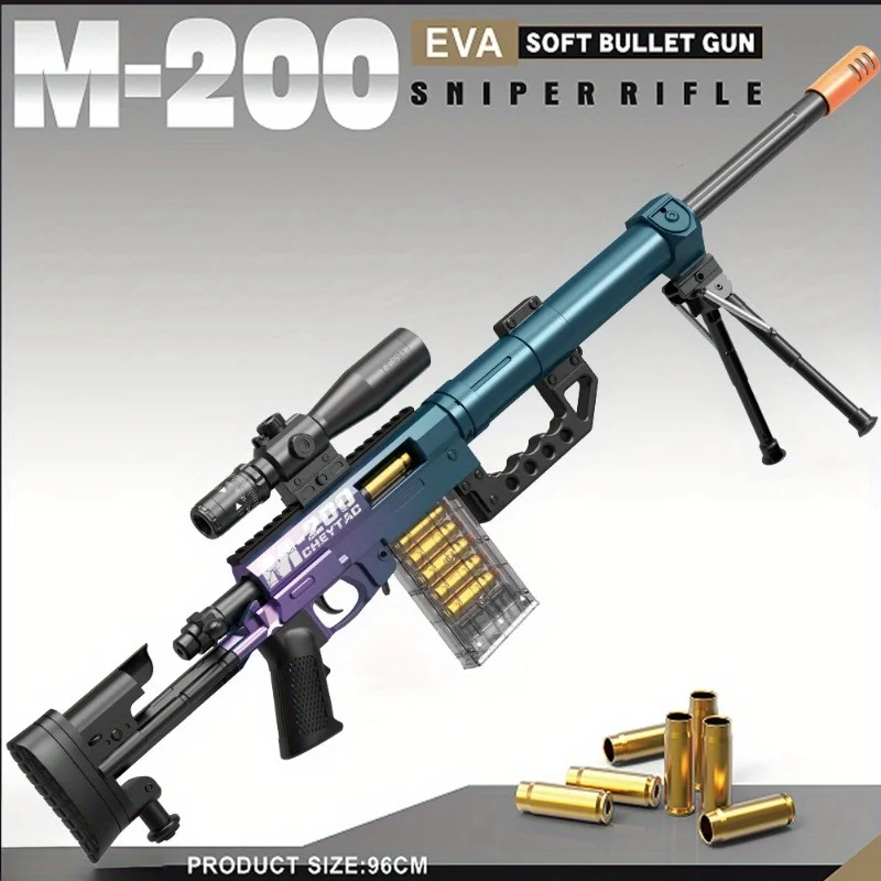 2025 مسدس رصاصة طرية مسدس لعبة يمكن إطلاقها يدويًا بندقية الاعتداء رشاش نموذج بندقية عيد الميلاد هدية عيد ميلاد #2