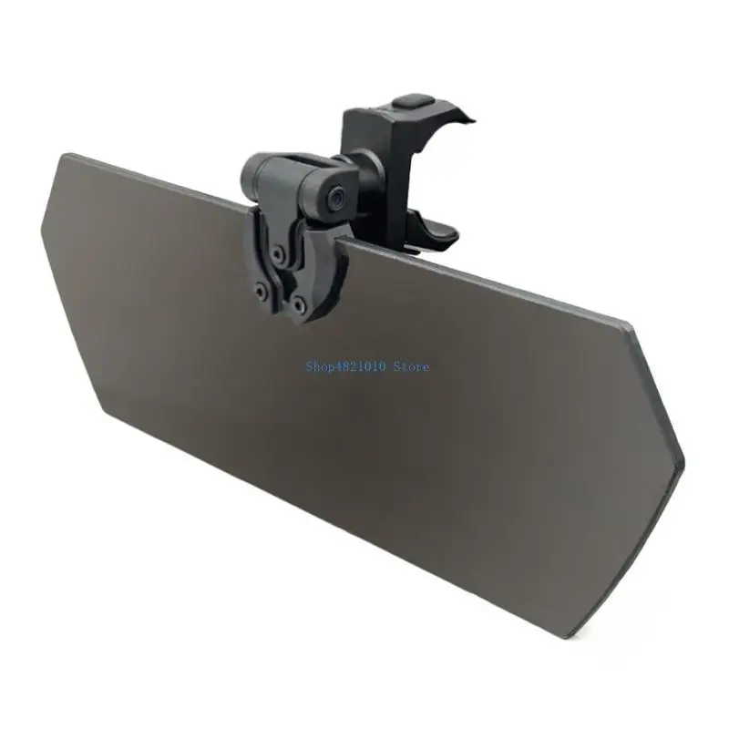 T3LF UTV Sun Visor Universal Sun Protections Visor Anti-Glare Polarized Sun Visors Work with Windshield Fit 1.5-2'' Roll Bar