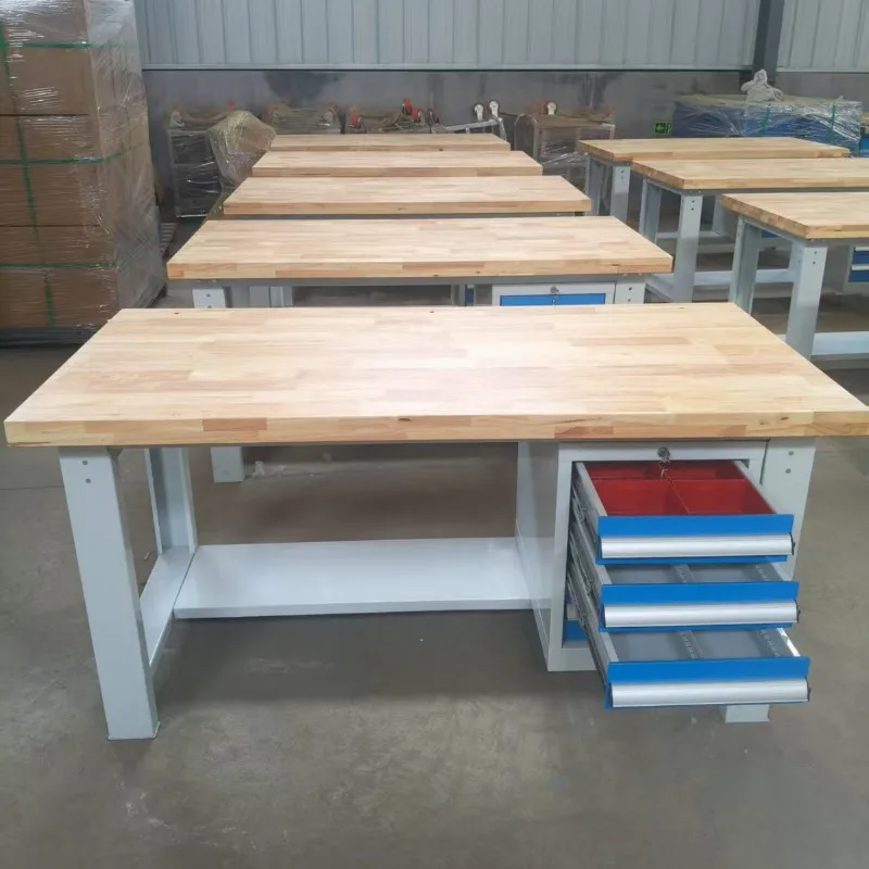 

Industrial workbench Stainless steel fitter workbench Workshop maintenance Inspection table Tool table Test bench