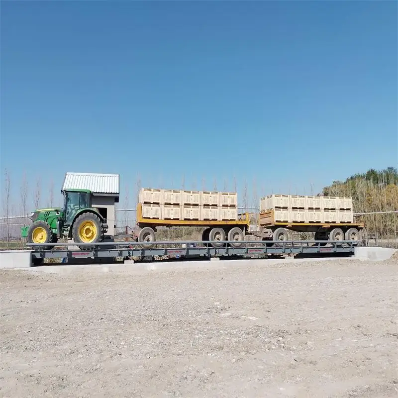 Factory Direct Sale 3x18m 80t 100t 120t Weigh Bridge Digital Weighing Scale for trucks