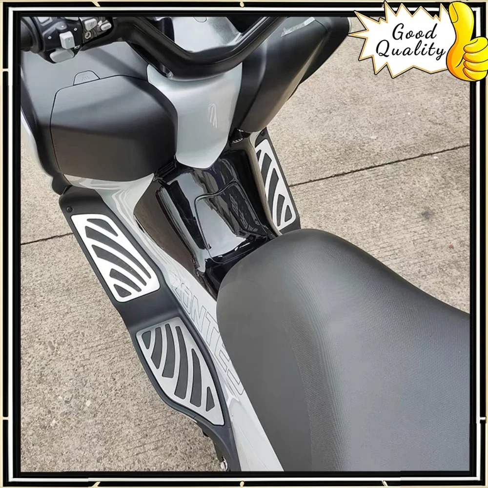 For ZONTES 350E stainless steel pedal anti-slip wear-resistant ZT350E pedal pad modified pedal non-destructive installation