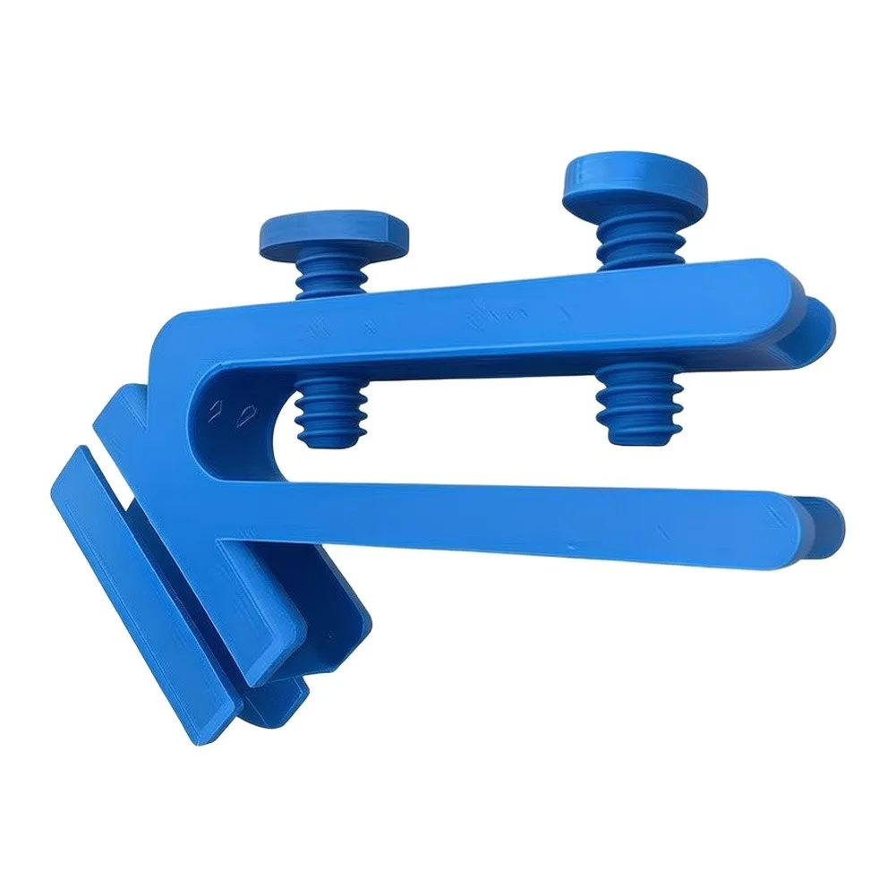 2 Pcs Bucket Mounted Hose Clamp ABS Adjustable Screw for Water Hose Fish Tank Aquarium Garden Tubing Organizer
