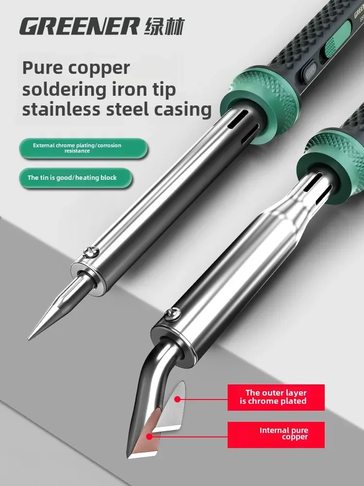 220V Heavy Duty Electric Soldering Iron Set with Professional Repair Welding Gun Kit, Soldering Pen for Home Use