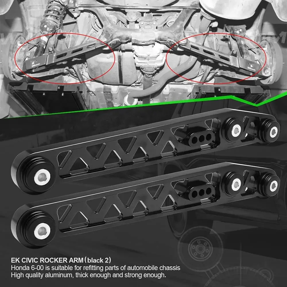 

Комплект заднего нижнего рычага подвески F7, задний нижний рычаг управления заготовкой для Honda Civic 96-00 Ek Em1, задний нижний рычаг управления