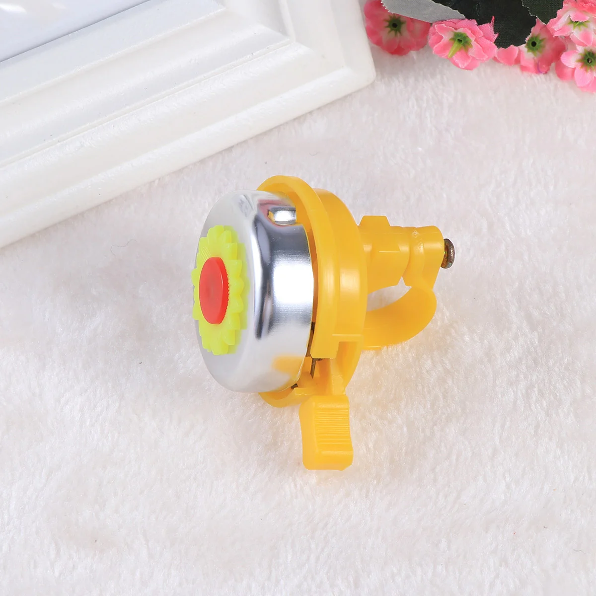 Sunflower Bike Bell Kids Bike Bells Cycling Bell Ring Horn Alarm Children Boys Girls(Yellow) Bike Horn