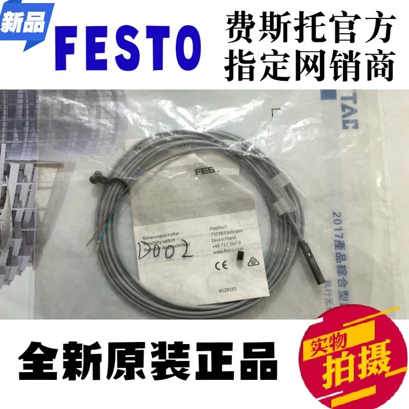 

Original FESTO SME-10M-ZS-24V-E-2.5-L-OE No. 551369 Proximity Switch