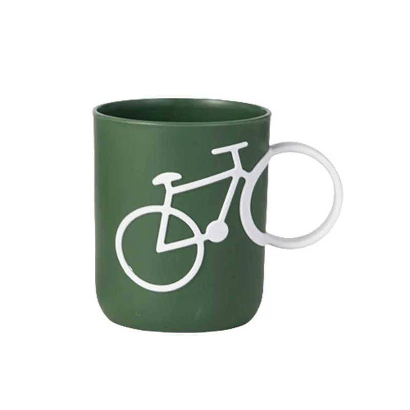 Bicycle Styling Toothbrush Cup Bathroom Supplies Safety PP Cup Toothbrush Holder Gargle Cup Bathroom Decoration Accessories