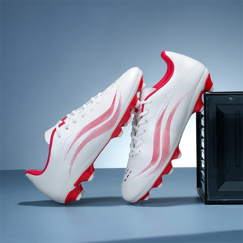 TF/AG الرجال المجتمع المرابط أحذية كرة القدم التدريب السريع أحذية كرة القدم العشب عدم الانزلاق ملعب كرة القدم الأحذية داخلي في الهواء الطلق حذاء رياضة