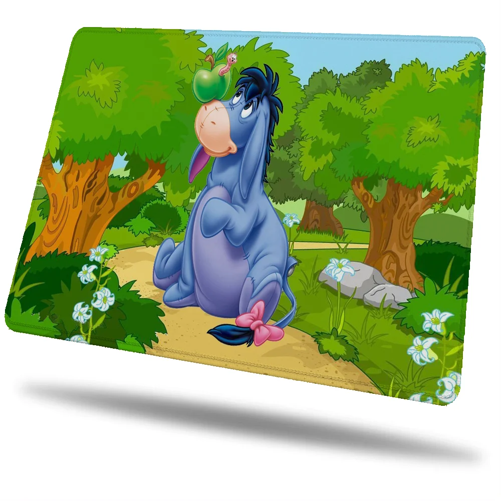 Small Desk Accessories Eeyore Mause Pad Cute Mouse Pad Anime Rubber Mat Pc Gamer Girl Gaming Laptop Game Mats Mousepad Computer