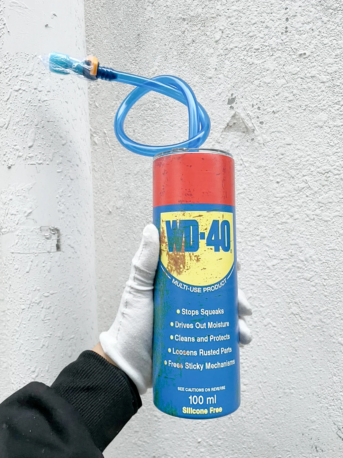 

20 унций WD-40, механическое масло, вакуумный стакан из нержавеющей стали с двойными стенками и крышкой, кружка для холодного и горячего напитка, кофе, инженерные подарки
