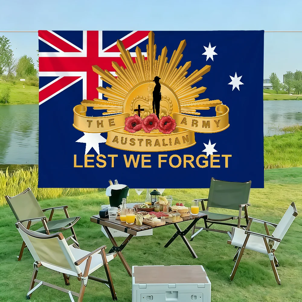 ธงออสเตรเลียเพื่อไม่ให้ลืม พร้ - Outdoor Camping Australia บทวิจารณ์และราคา