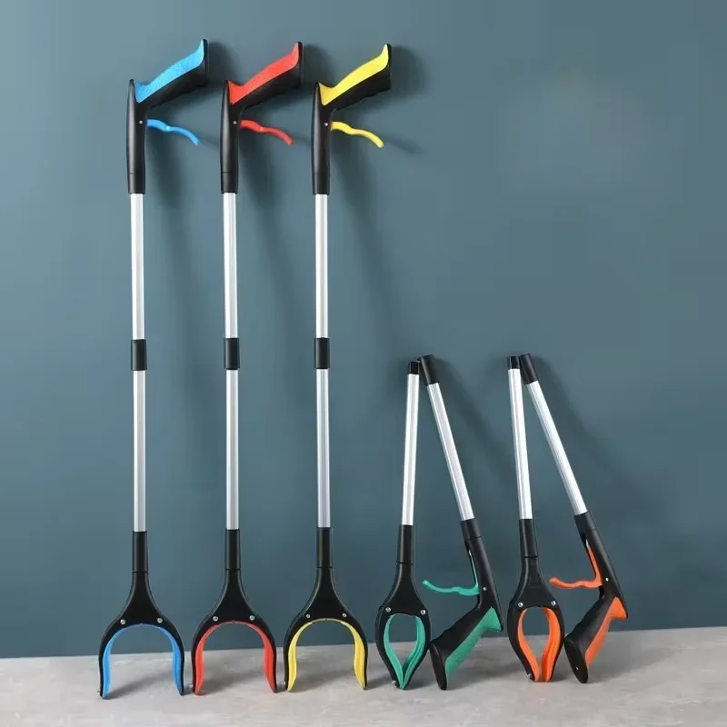 High Quality Foldable Gripper Hand Tool Collapsible Garbage Grabber Litter Reacher Picker Extender Easy Cleaning Pick up Tool