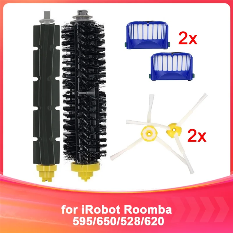 

SOFT-For Irobot Roomba 600 Series Vacuum Cleaner Accessories 595/650/528/620 Replacement Kit Vacuum Cleaner Accessories.