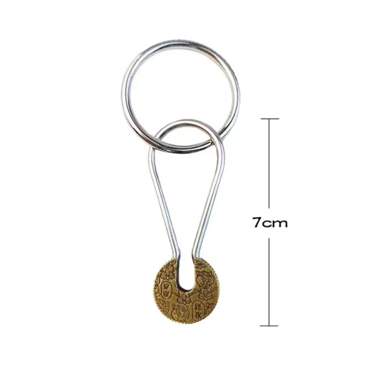 2025 Novo metal cérebro teasers quebra-cabeça inteligência lógica mente anel quebra-cabeças jogo