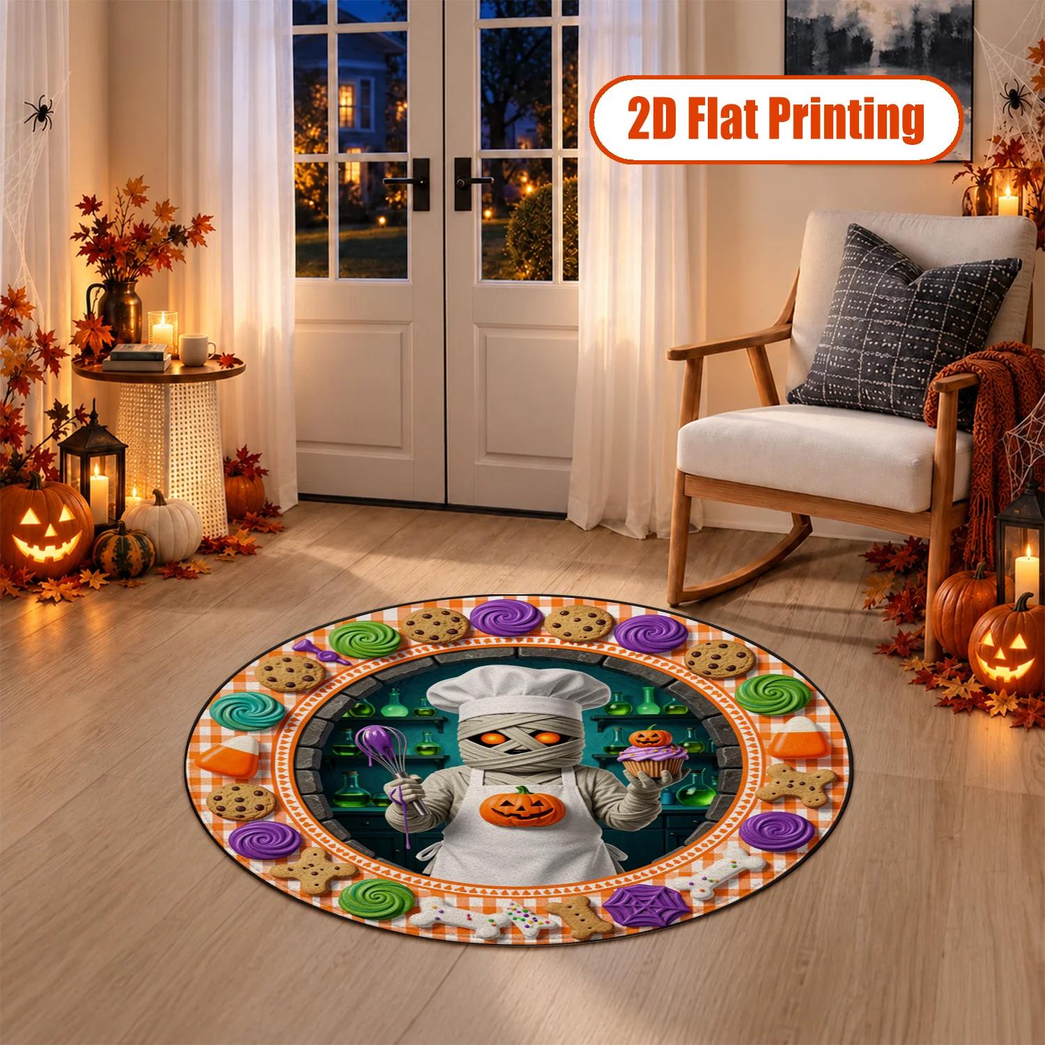 Mummy Chef Halloween-Backmuste – Kitchen Living Baking Mats Bewertung und Preis