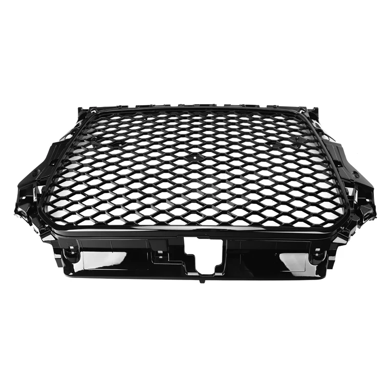 A3 S3 8V لـ A-u-d-i No Emblem RS3 Honeycomb Grill 2013-2016 #4