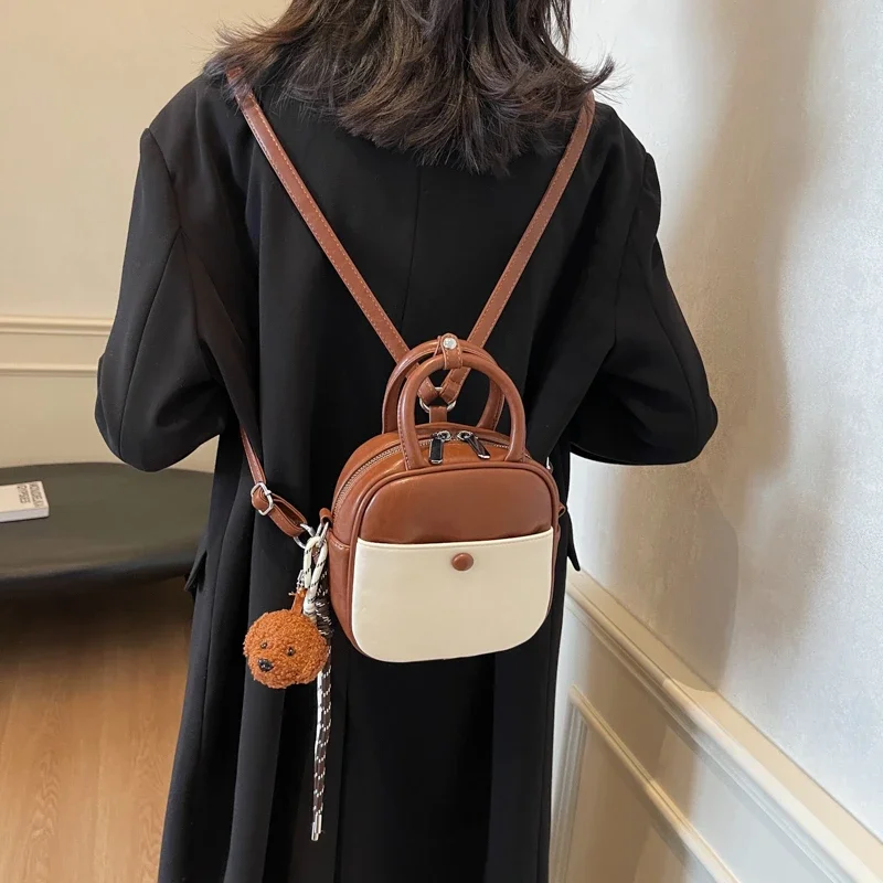 Fashion Retro Zipper PU Crossbody Bags 2025 High Quality Texture Versatile Women's Handbags Light Luxury Women's Shoulder Bags image 3