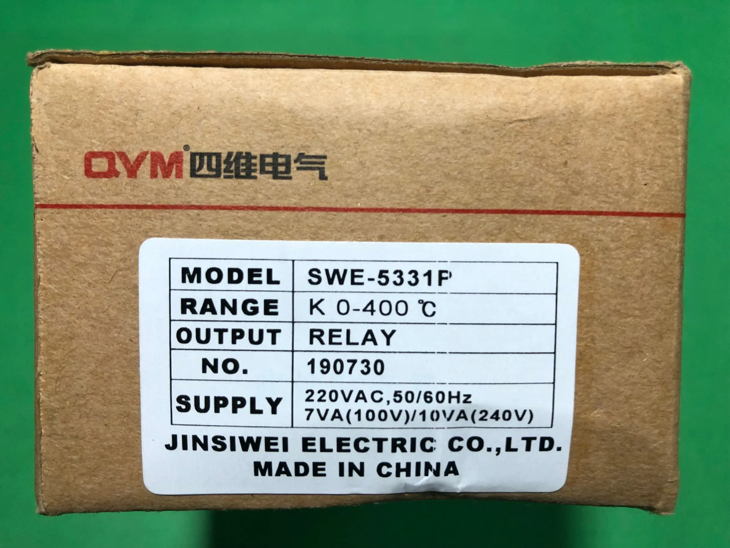 

QYM Jinsiwei Electric Co., Ltd. SWG SWD SWE SWA-5000 Short Shell Intelligent PID Thermostat