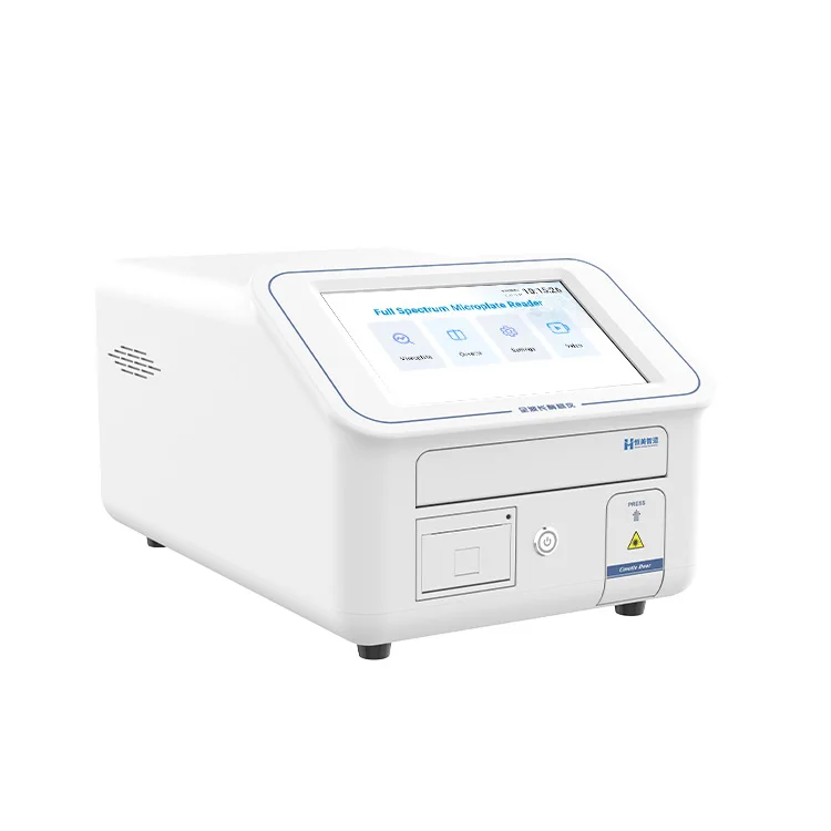 Full Wavelength Microplate Reader Microplate Spectrophotometer Light Absorption and Turbidity Testing Equipment