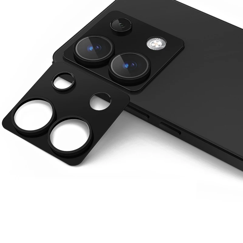 Hollow Camera Lens Protector, filme ptotectivo, sem vidro para Redmi Note Pro 13, 4G, 5G
