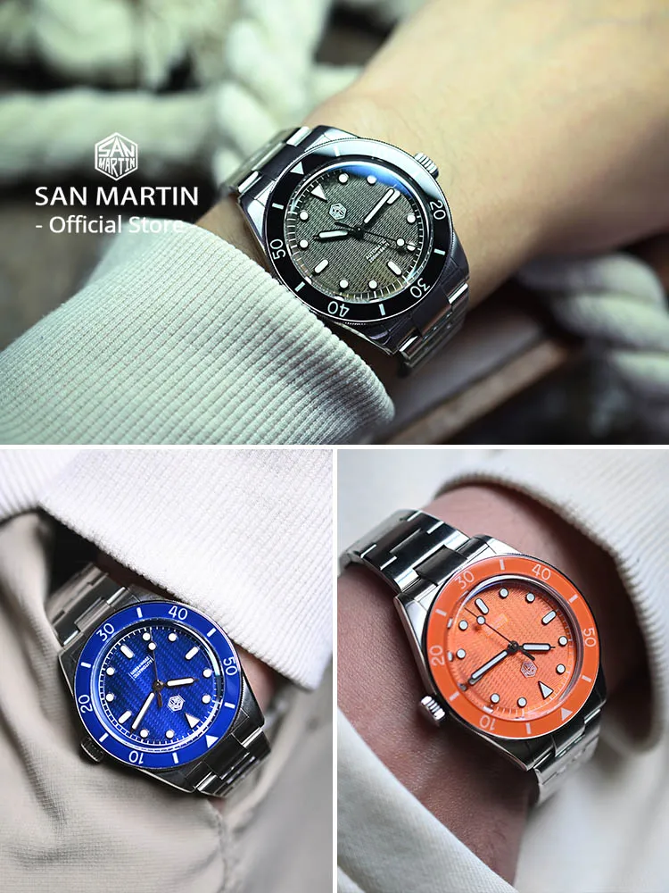 San Martin officiële 39 mm Gui - Guilloché Dial Watch recensie en prijs