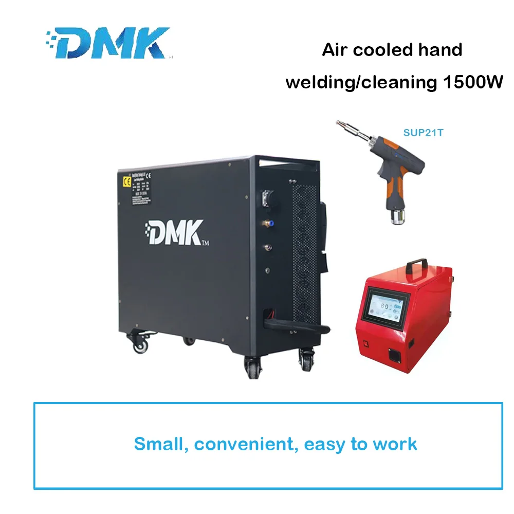 DMK 3-1 Portable Air-cooled Fiber Laser Handheld Welding Machine SUP21T with Wire Feeder Machine