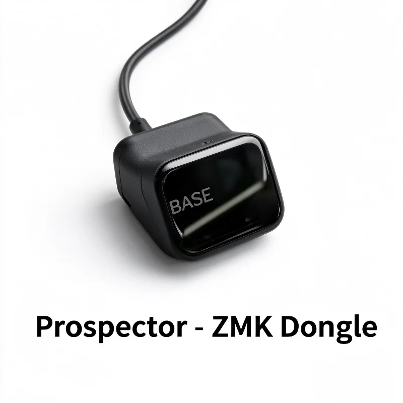 Prospector Zmk Dongle Wireless Keyboard Receiver Compatible With Multiple Zmk Firmware With Full-color Lcd Screen