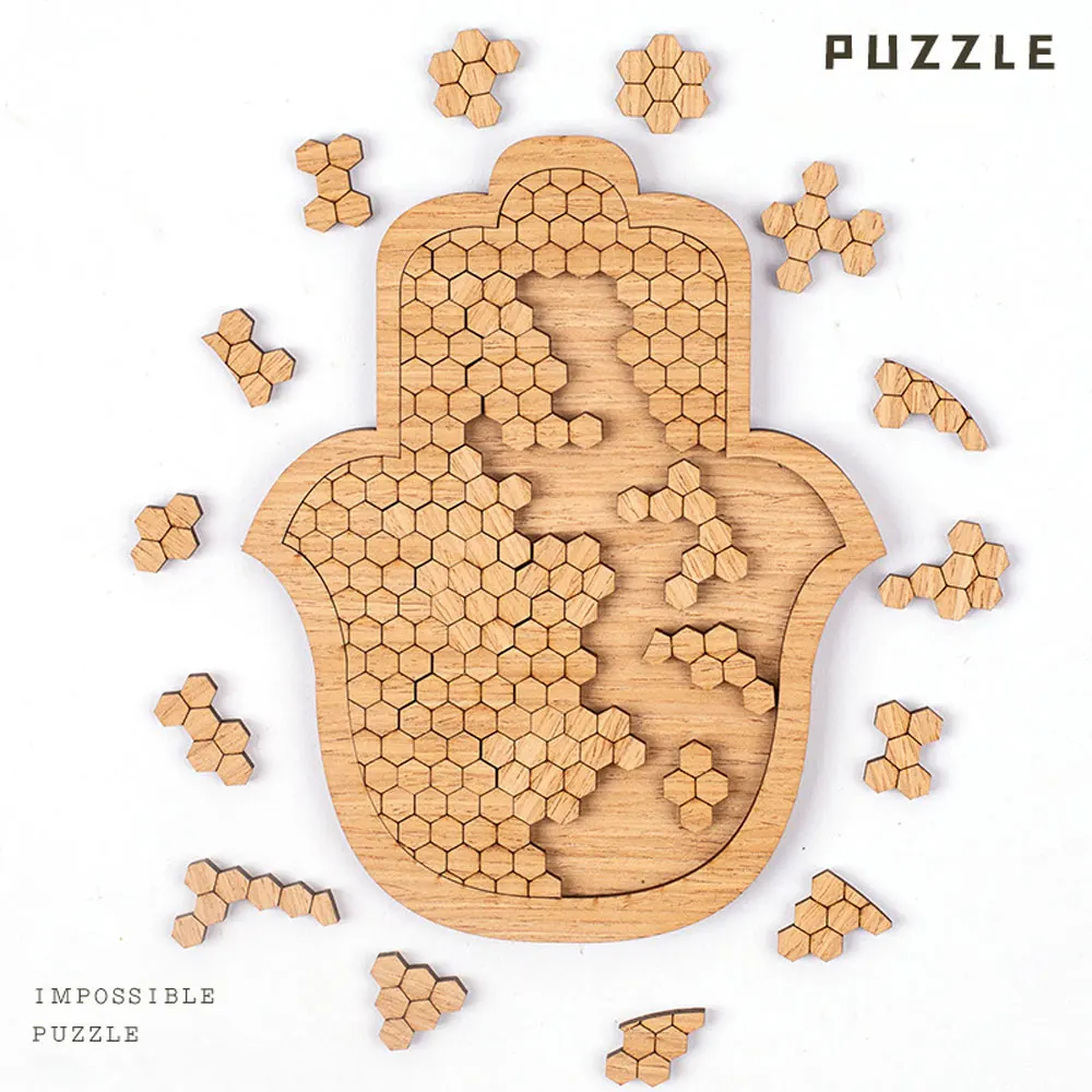 

"Pineapple Puzzle" Jigsaw Wooden Puzzle Creative Release Pressure Fun Tabletop Decor Birthday Gift & Educational Toy UG403