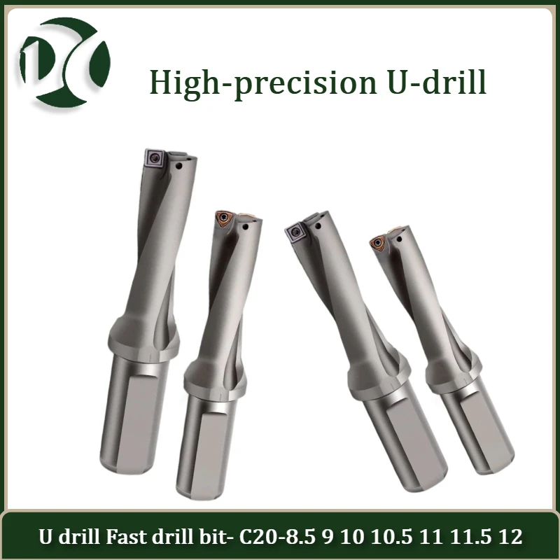 

Сверло для вставных плашек малого диаметра C20-8.5 9 10 10.5 11 11.5 12, серия SO, U-образное быстрорежущее сверло для плашек SOMG, для механических токарных станков