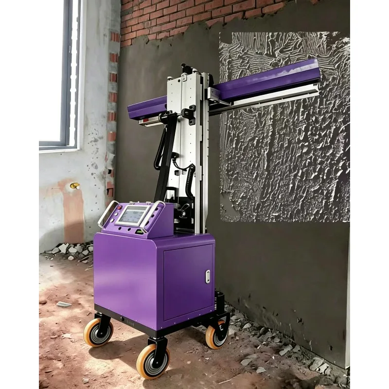 Hot Sale Cement & Mortar Wall Plastering Machine Wall Screeding Robot, Wall Rendering Construction Unit for Building Site