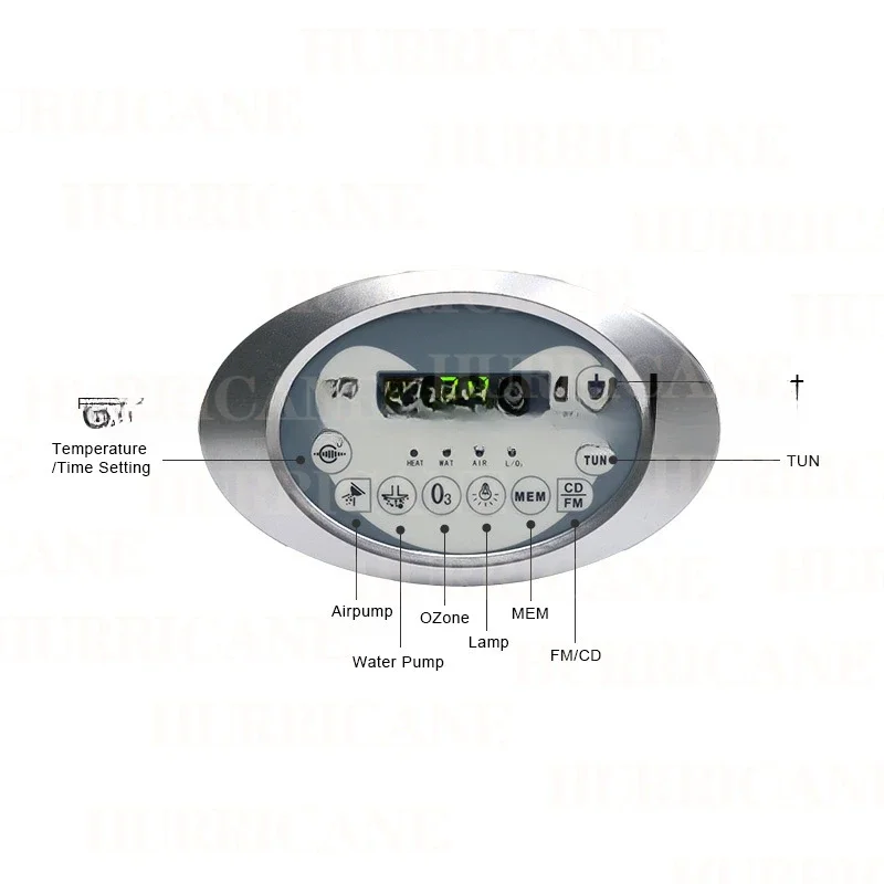 KL-817 Bathtub control box Massage Bathtub Spa Control Panel & Whirlpool Hot Tub Computer Controller Board System for Bathroom