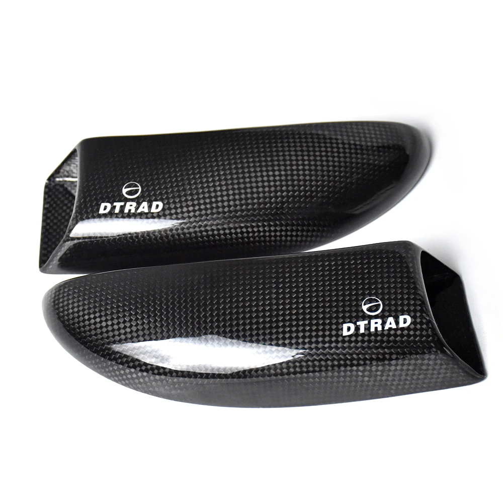 For DUCATI HYPERMOTARD 1100 2008-2009 1100S 2008 Carbon Fiber Brake Duct Cooling System Caliper Channel Radiator Heat Shield Kit