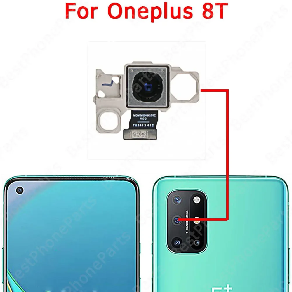 Selfie Rear Big Front Back View Camera Module For Oneplus 8 Pro 1+ 8T 5G One Plus Repair Replacement Spare Parts