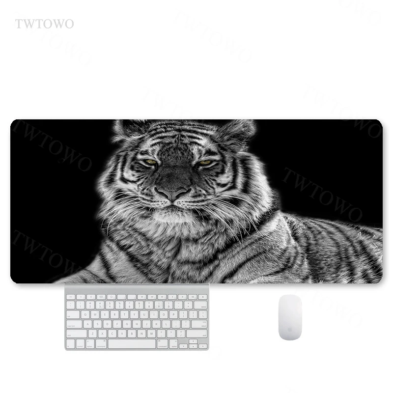 Animals Lion Tiger Horse Mouse Pad Gamer XL HD Large Home Custom Mousepad XXL Carpet Natural Rubber Laptop Desktop Mouse Pad