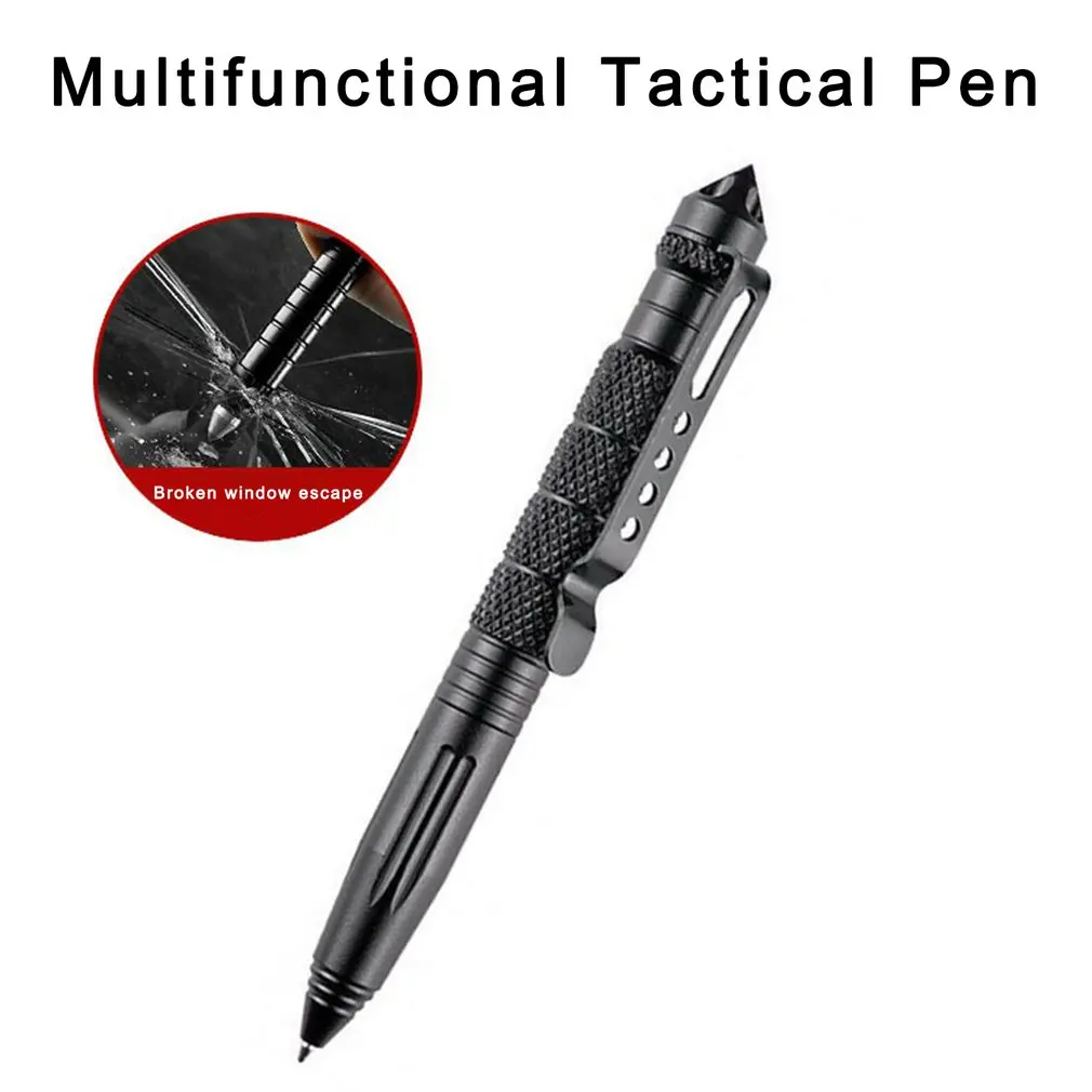 NEUE Selbstverteidigung Tactical Pen Multi-Zweck Wolfram Stahl Sicherheit Schutz Persönliche Verteidigung Werkzeug Fenster Breaker Anti-Skid