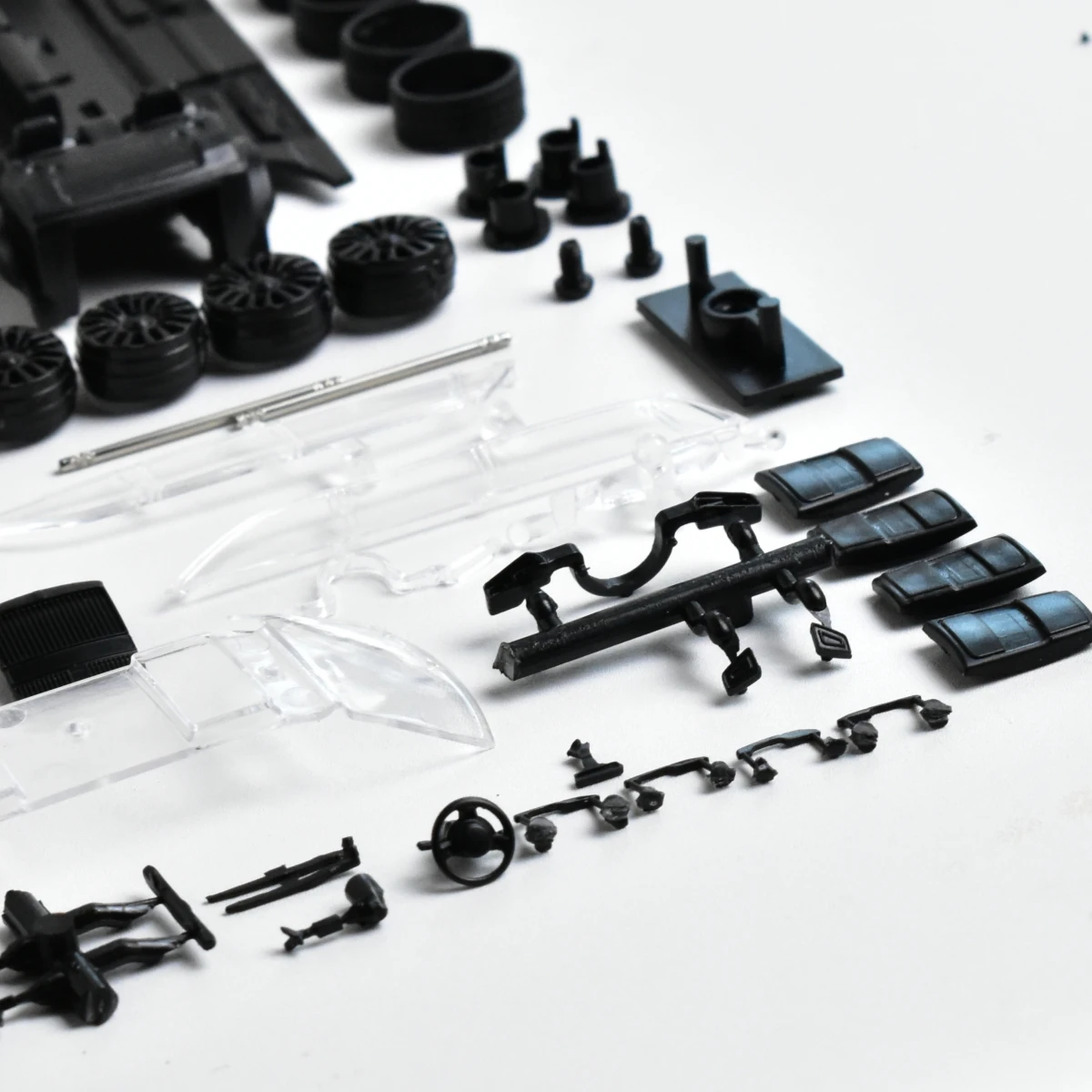 costruire l'azionamento 1:64 phantom esteso assemblare un modello di auto pressofuso fatto a mano