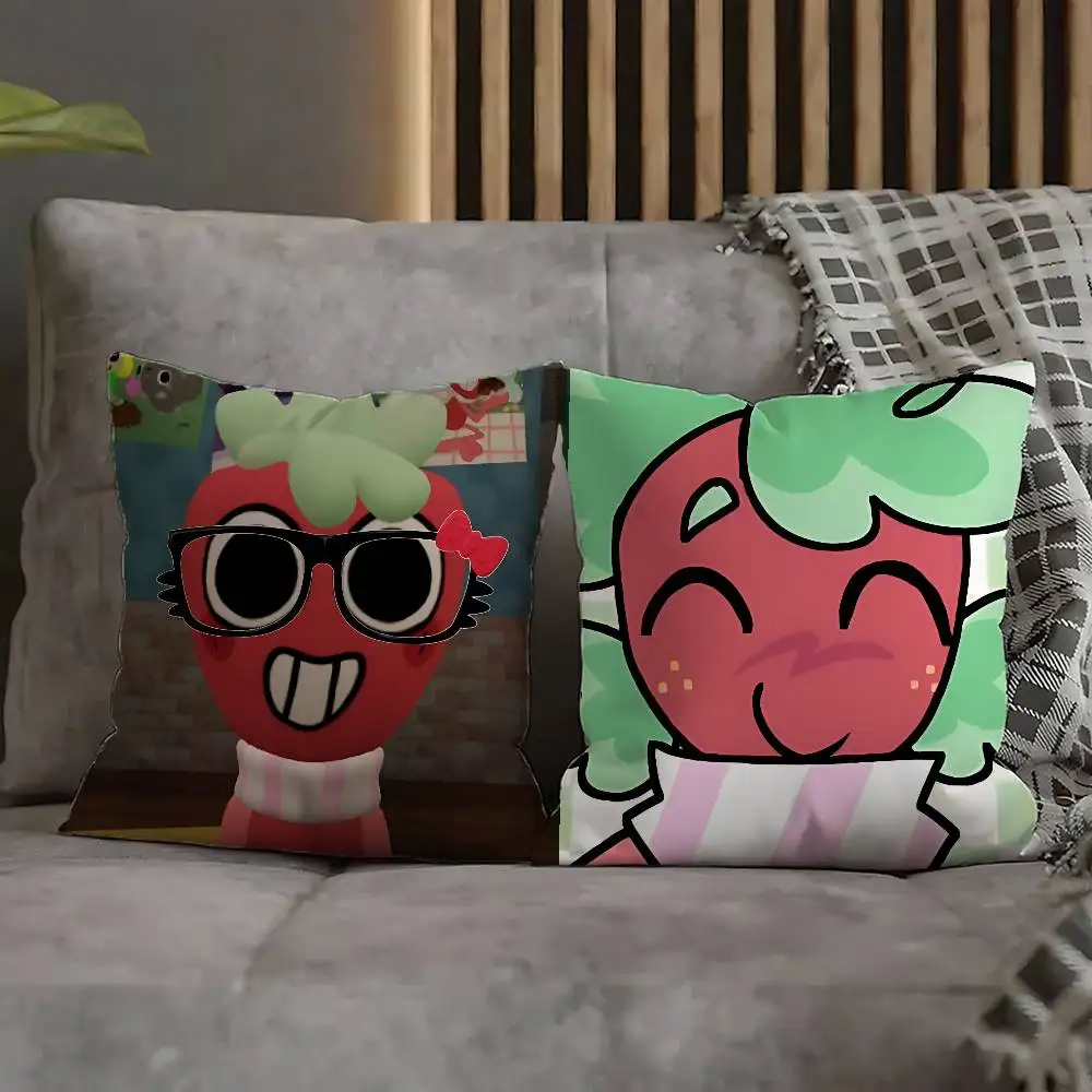 Sprout D-Dandys W-World Pillow Case For Sofa Decor Car Office Room Printing Cushion Cover Decorations and Protector