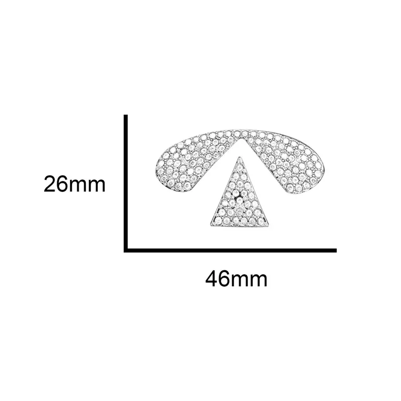 Auto Accessories Carbon Fiber/Crystal Diamond Decoration Sticker For  Infiniti Q30 Q50 Q60 QX60 QX50 QX70 QX80 G35 G37 Interior