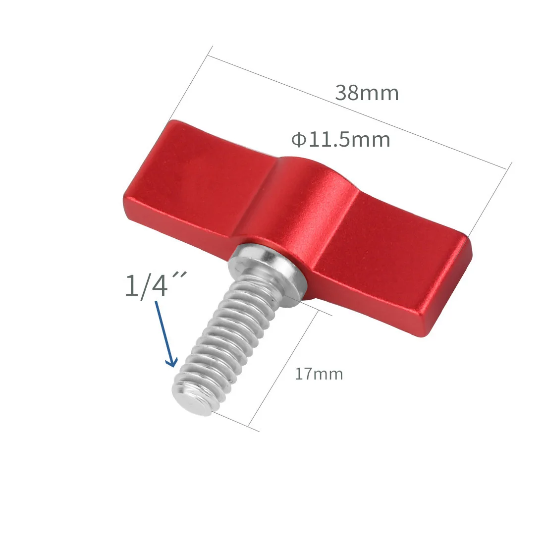 2x mini verstellbar m6 m5 1/4 Gewinde l-Typ T-Form Griff knopf Adapters ch raube für gopro für dji für insta360 dslr Foto zubehör – Detail 32