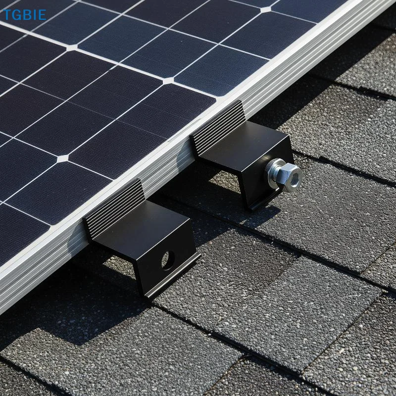 【TL】5/10Pcs 30/35/40mm Clamps Solar Photovoltaic Mounting PV End Clamps For Solar Module Solar Panel Racking Mounts Accessories