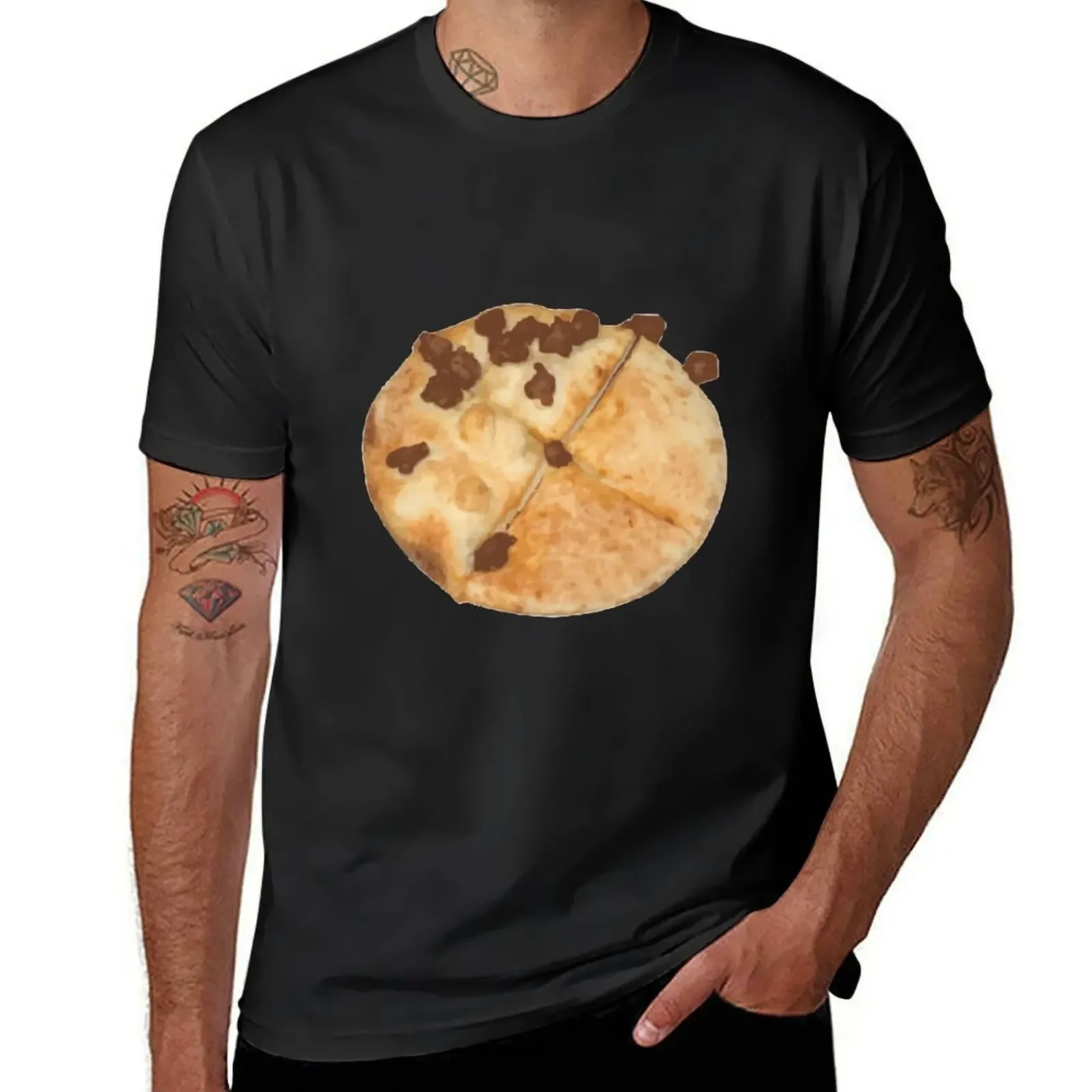 

none pizza with left beef T-Shirt customs design your own anime figures Men's t shirts