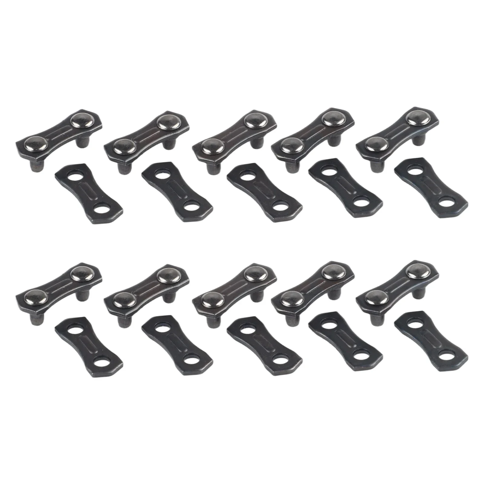 Premium For Chainsaw Chain Links Pack Of 10 Plain & Preset 3/8 050 1 3mm For Efficient For Chainsaw Maintenance